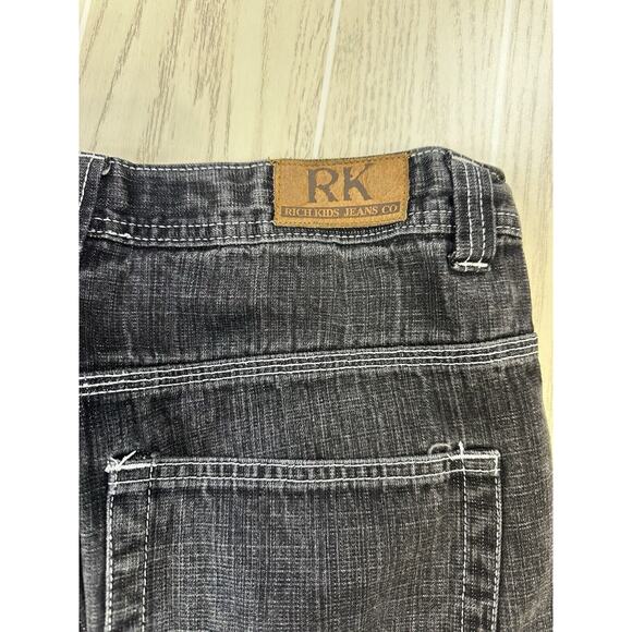 Vintage y2k Rich Kids Baggy Jeans - Picture 4 of 6